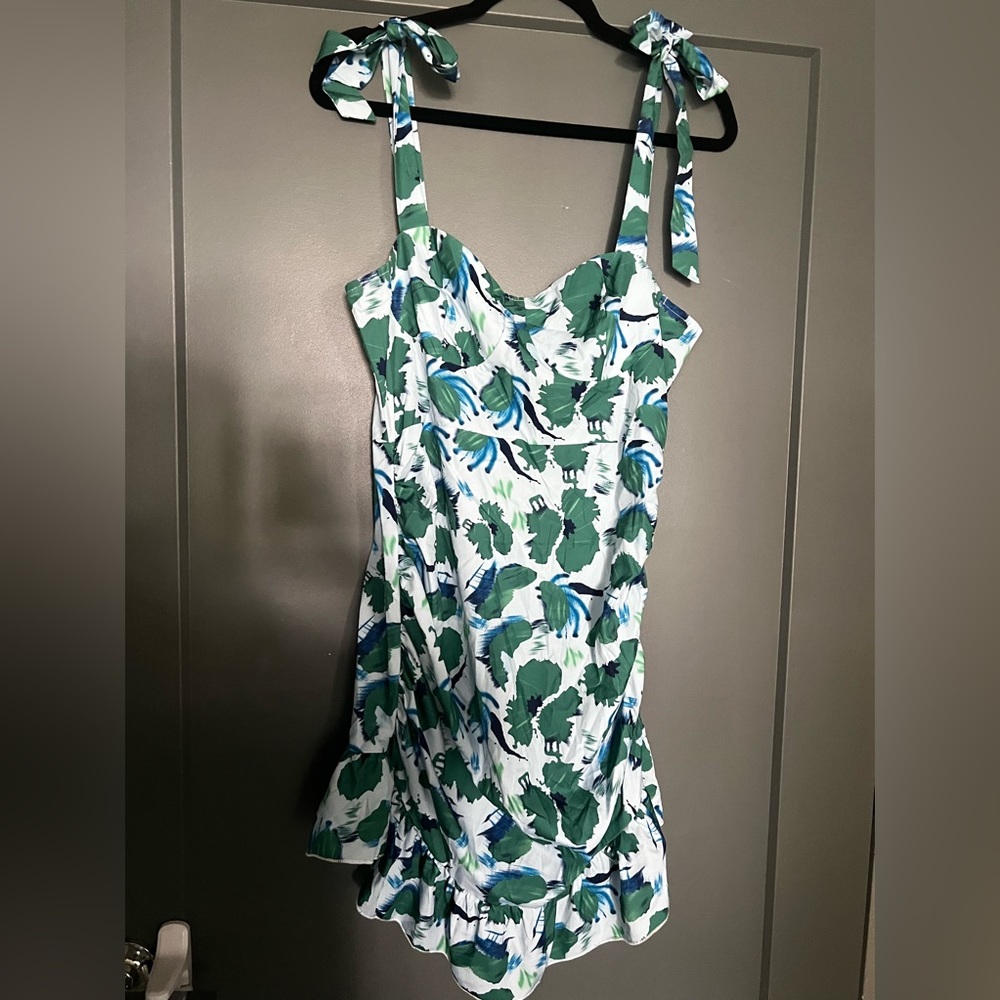 Floral Print Mini Dress